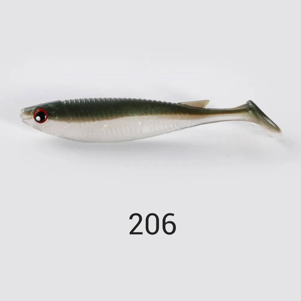 11.5cm 13.6g Shad Silicone Soft Lure Swimbait Wobbler for Pike and Perch Fishing