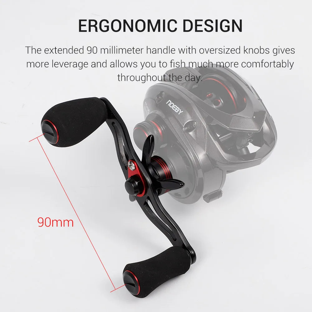 Baitcasting Reel Magnetic Brake System