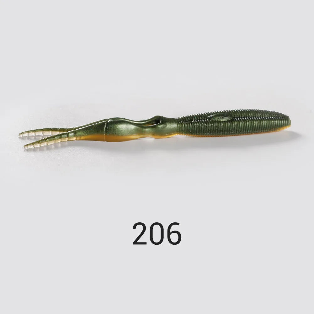 Silicone Soft Chunk Jig Trailer 14cm 11.5g for Bass and Pike