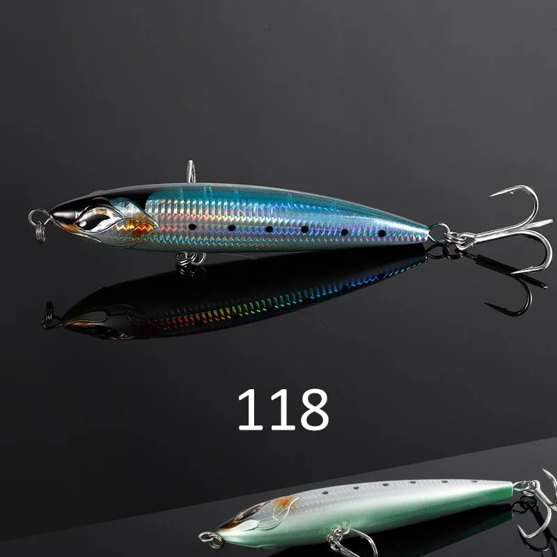 160mm 58g-190mm 86g Topwater Stickbait for GT Sea Fishing