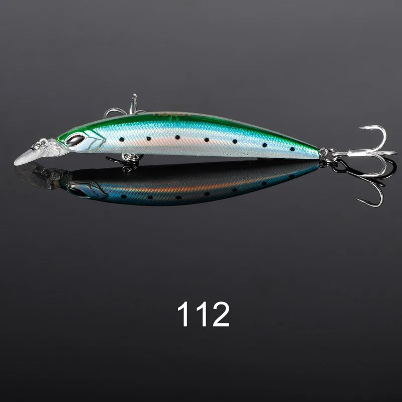 Sinking Minnow Lure 110mm 19g for Long Casting Saltwater Fishing