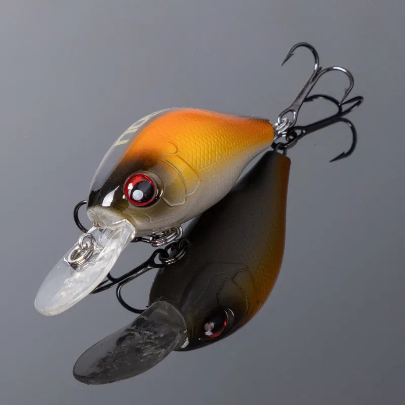 4.5cm 8g Floating Mini Crankbait Minnow Wobbler for Trout and Pike Fishing