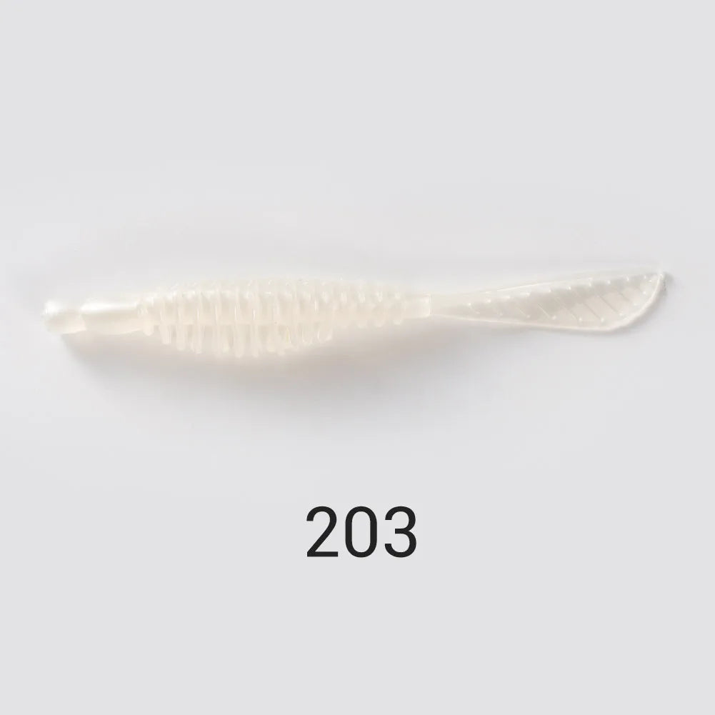 10cm 3.5g Magic Flick Silicone Soft Bait for Bass and Pike