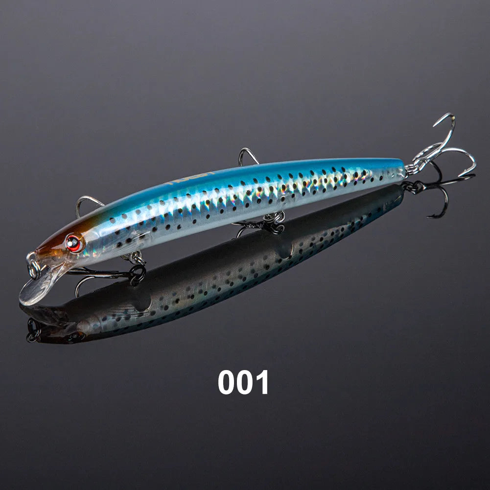 Minnow Fishing Lure Floating Long Casting Slim Jerkbait