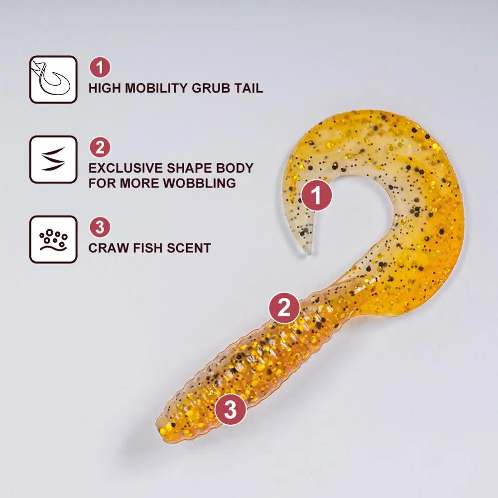 Silicone Wobblers 65mm 3.6g-85mm 7g for Pike and Carp Fishing