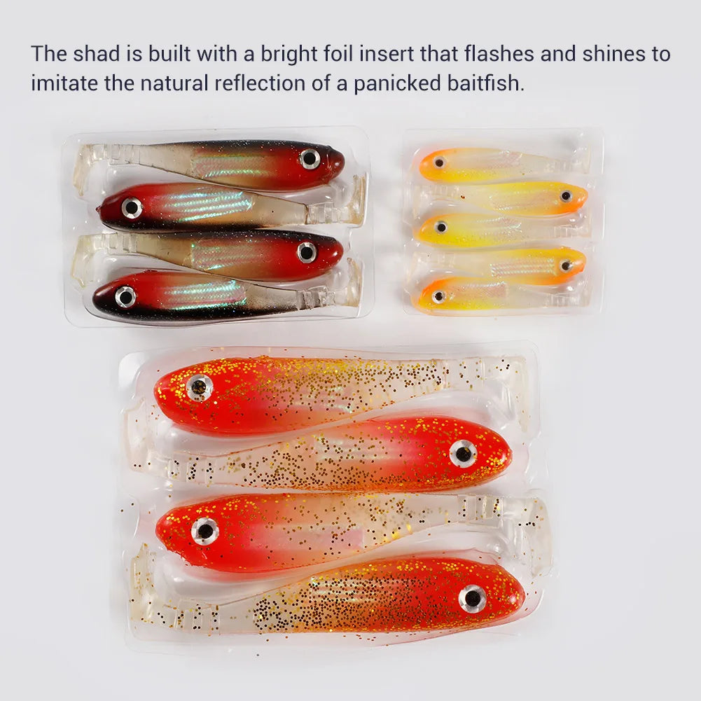Soft Silicone Shad Lure