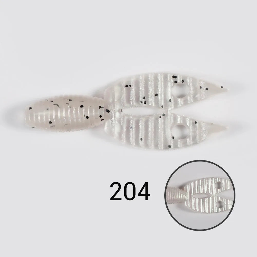 90mm Chunk Jig Trailer Silicone Lure for Bass Fishing