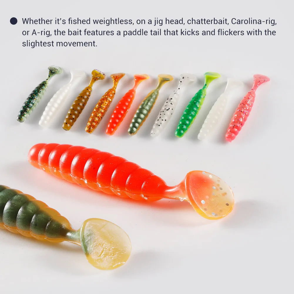 6cm 3.2g Silicone Ranger Lure for Bass Fishing