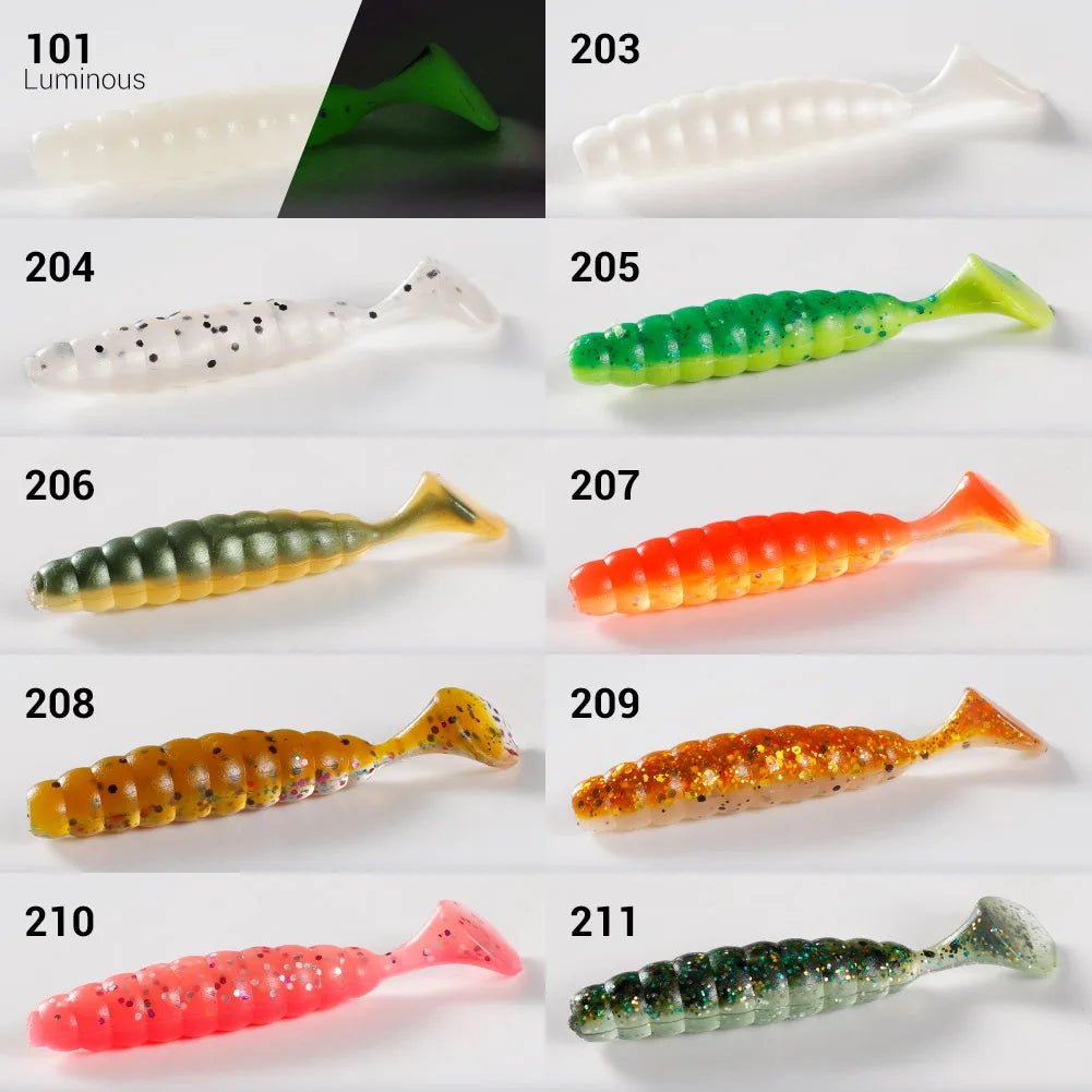 6cm 3.2g Silicone Ranger Lure for Bass Fishing