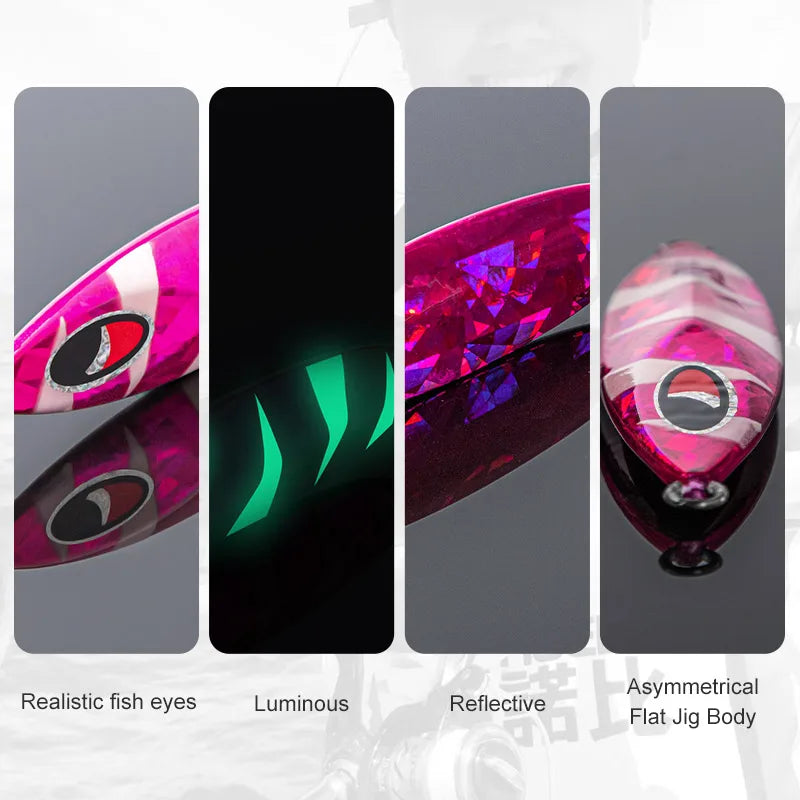 40g Metal Jig Lure for Shore Casting and Jigging