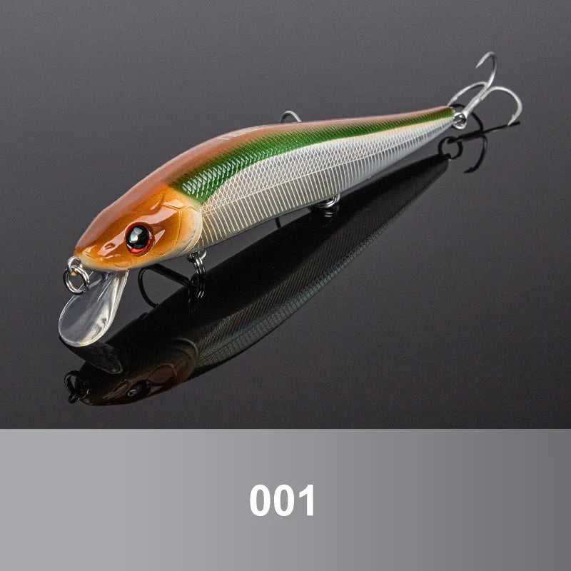 125mm 23g Floating Minnow Jerkbait for Pike and Bass Fishing