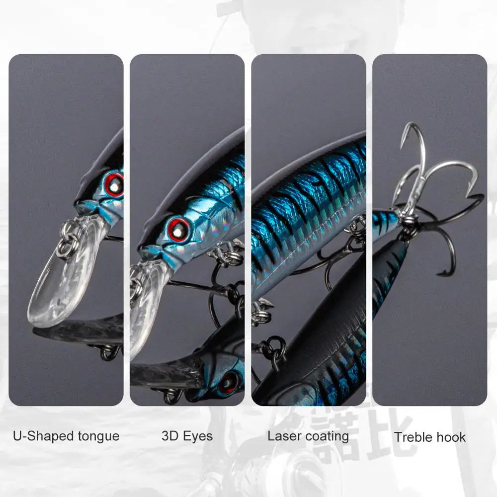 Sinking Minnow Fishing Lures