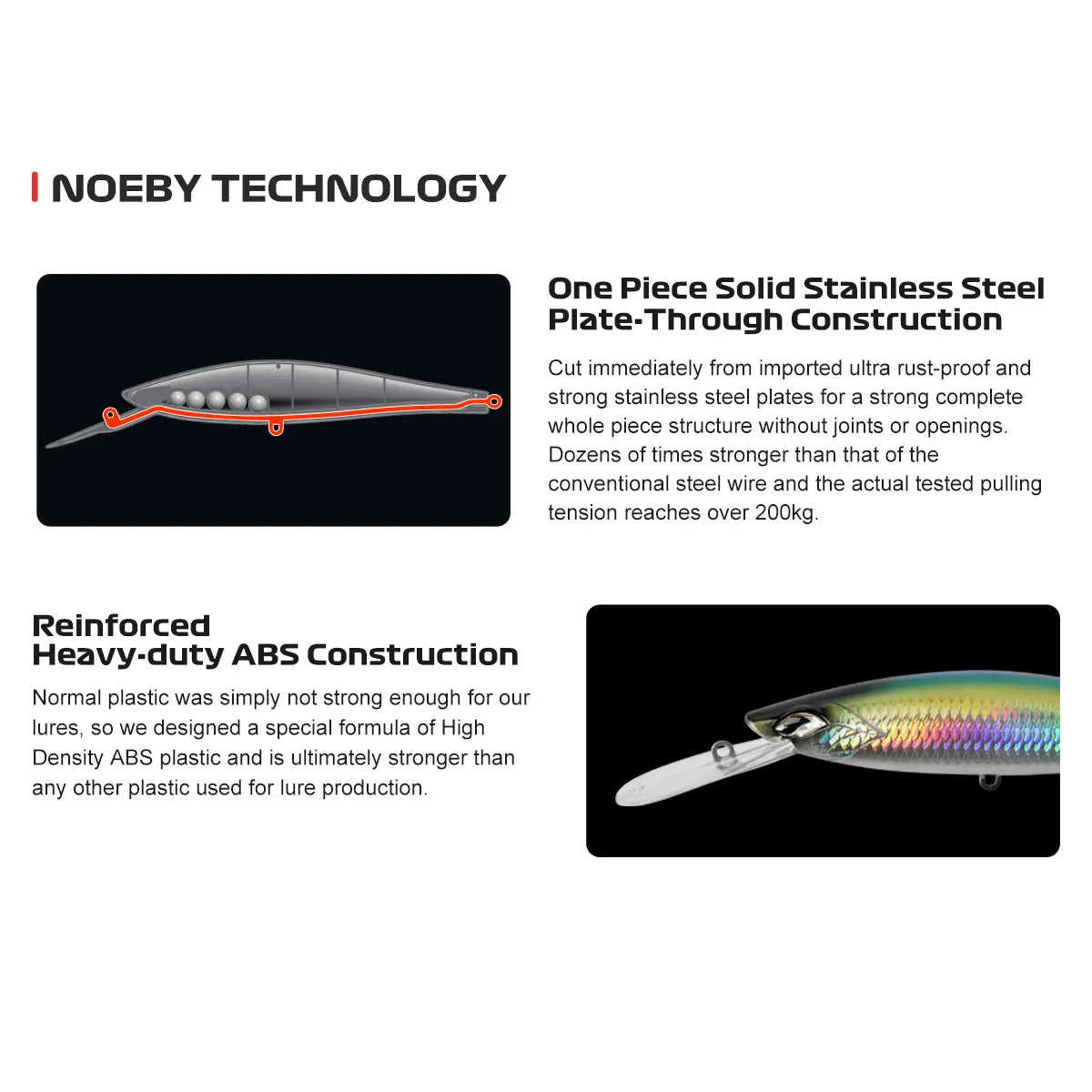 Speed Hunter Trolling Minnow 160mm 54g for Big Game Tuna and GT