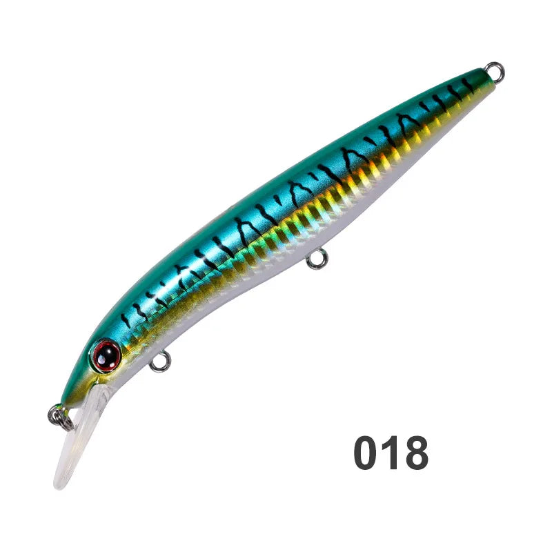 125mm 19g Floating Minnow Lure for Shallow Trolling