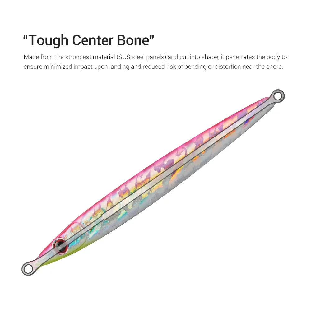 60g Metal Jig for Shore Jigging and Long Casting