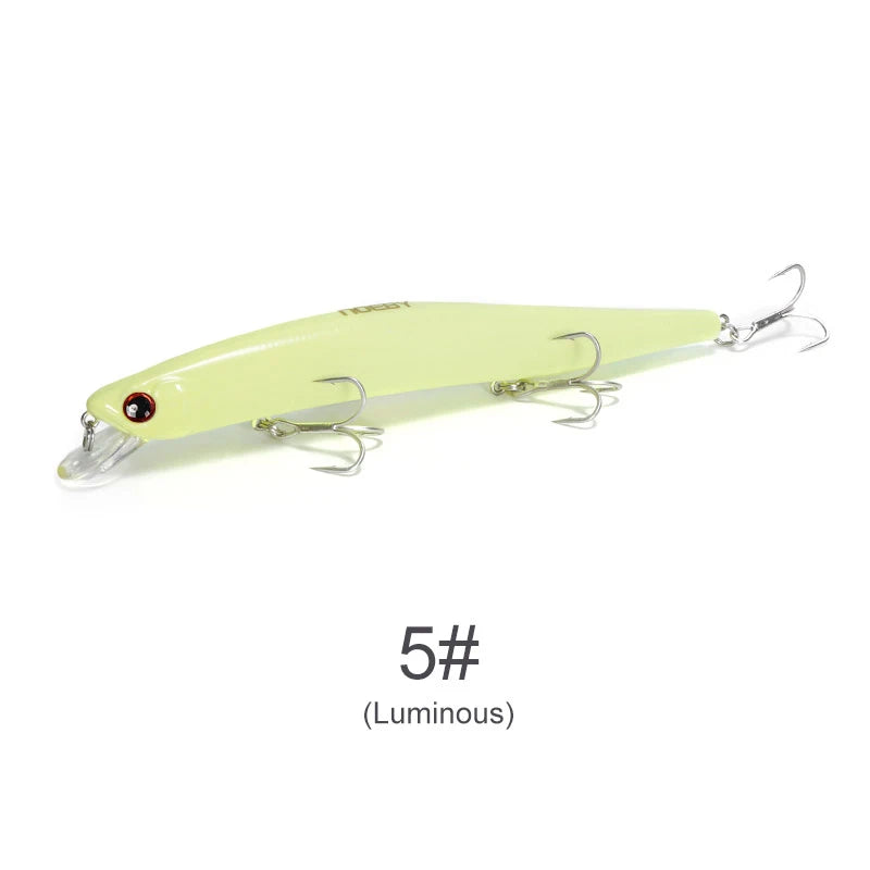 150mm 23g Slim Minnow Floating Wobbler for Seabass Fishing