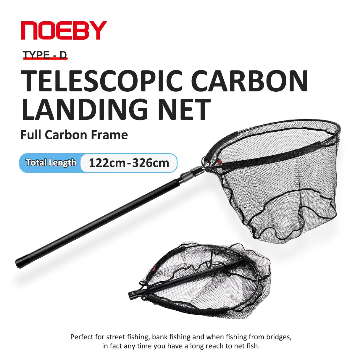 Full Carbon Frame Landing Net