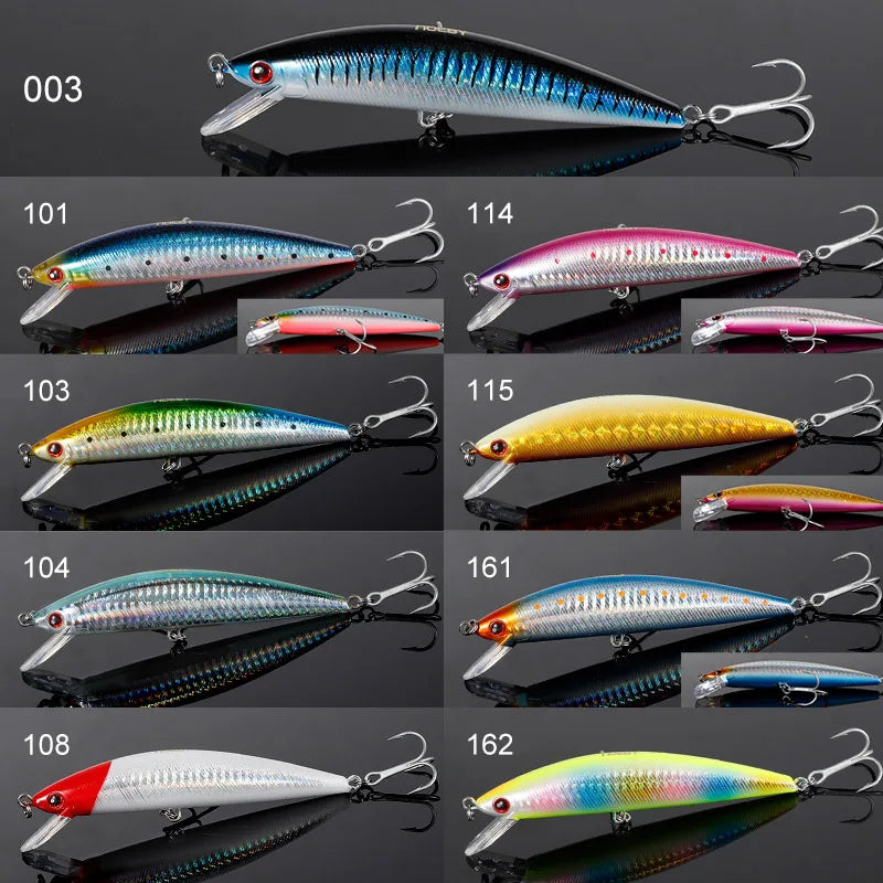 120mm 42g Sinking Minnow Lure for Shore Casting and Boat Fishing