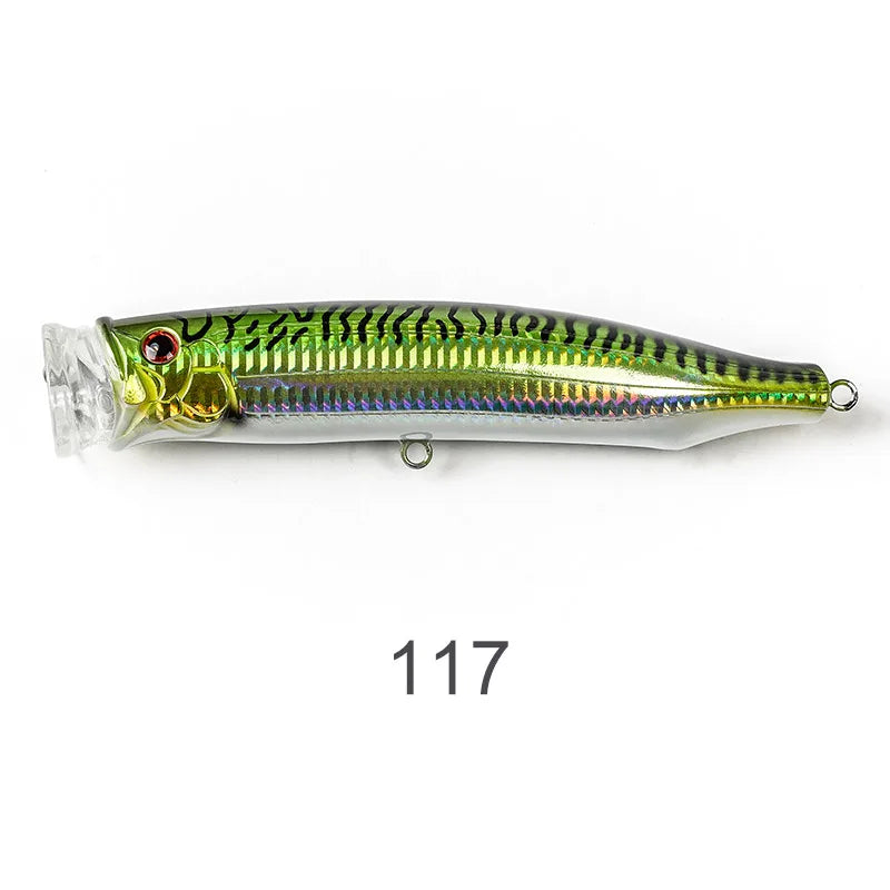 175mm 73g Topwater Popper for Tuna and Amberjack Fishing