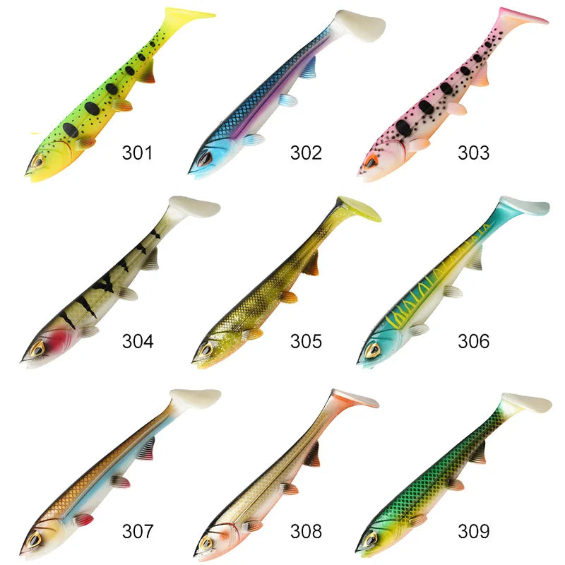 Pike Fishing Soft Lure 15cm-28cm for Big Game (Sinking)