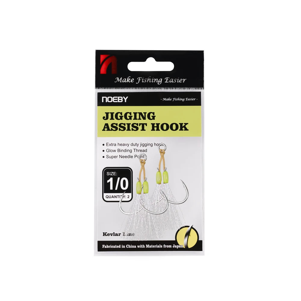Slow Pitch Jigging Assist Rig Hooks