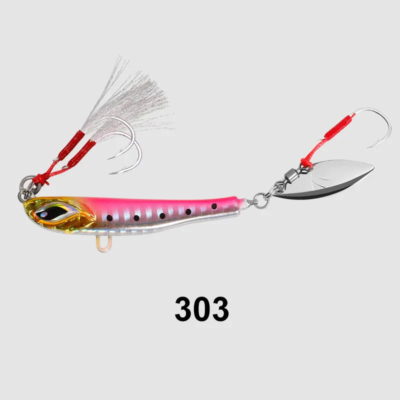21g-60g Blade Jig Lure for Shore Casting and Sea Fishing