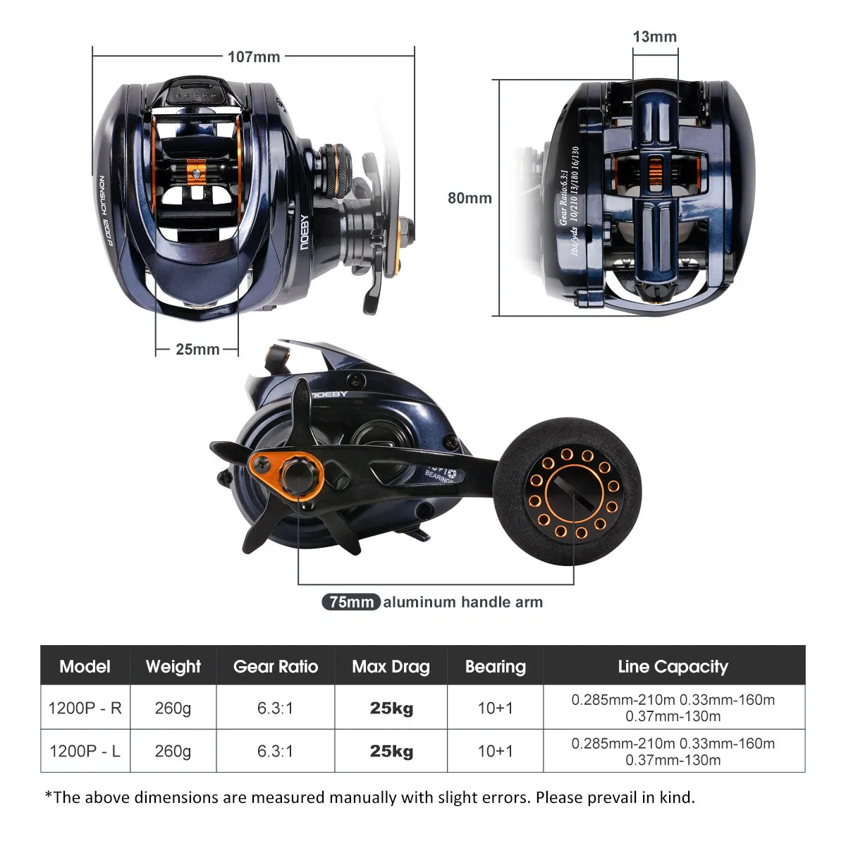 Baitcasting Fishing Reel