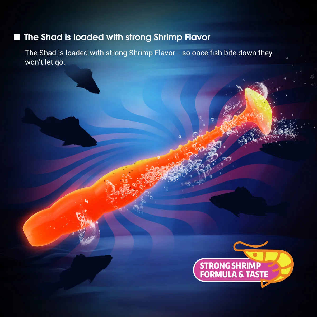 Soft Bait 150mm 21g Ryan Shad Swimbait for Bass and Perch