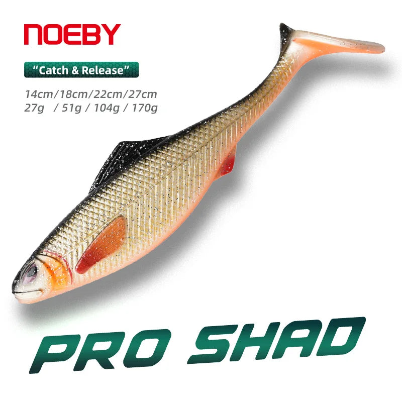 Pro Shad Swimbait 14cm 27g-22cm 104g for Pike Fishing