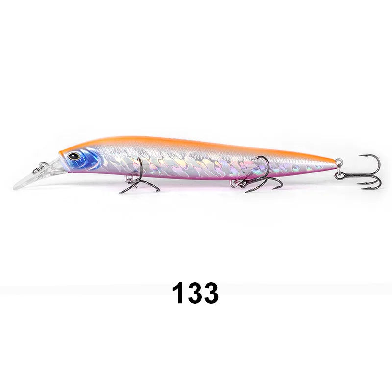 137mm 41g Sinking Minnow Lure for Seabass and Saltwater Fishing