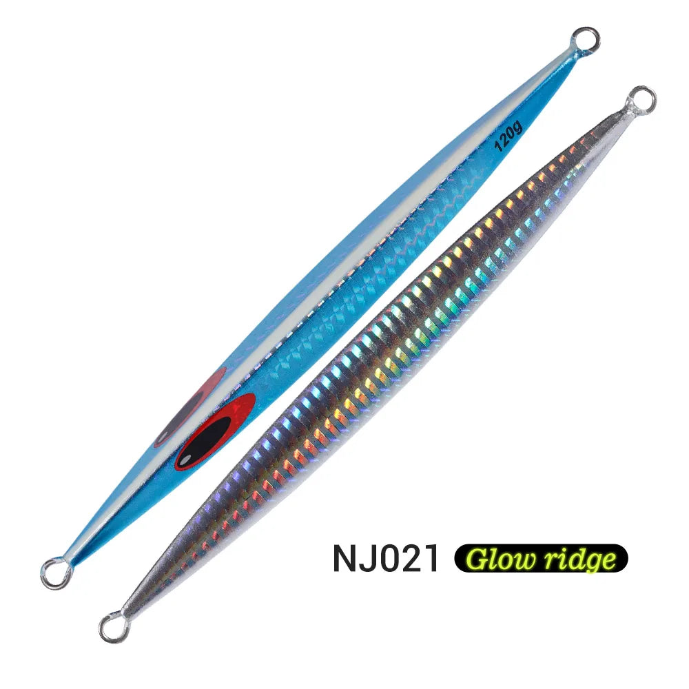 100g-200g Metal Jig for Sea Fishing with High Pitch and Darting Long Slide