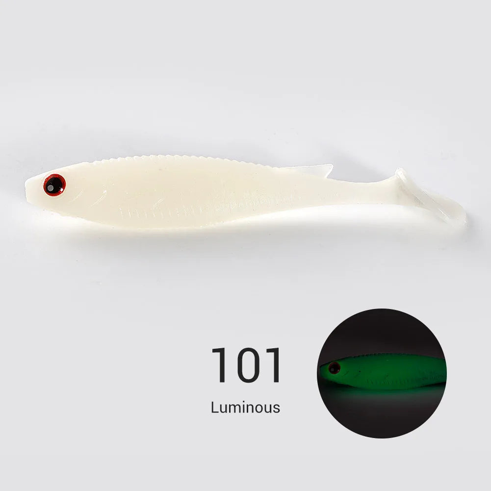 11.5cm 13.6g Shad Silicone Soft Lure Swimbait Wobbler for Pike and Perch Fishing