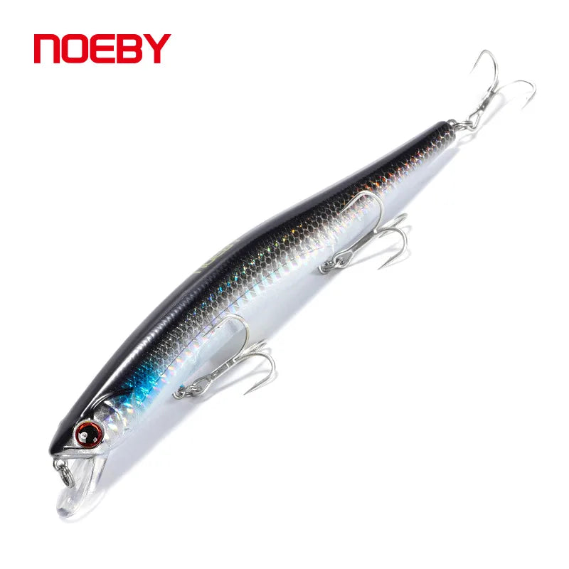 150mm 23g Slim Minnow Floating Wobbler for Seabass Fishing