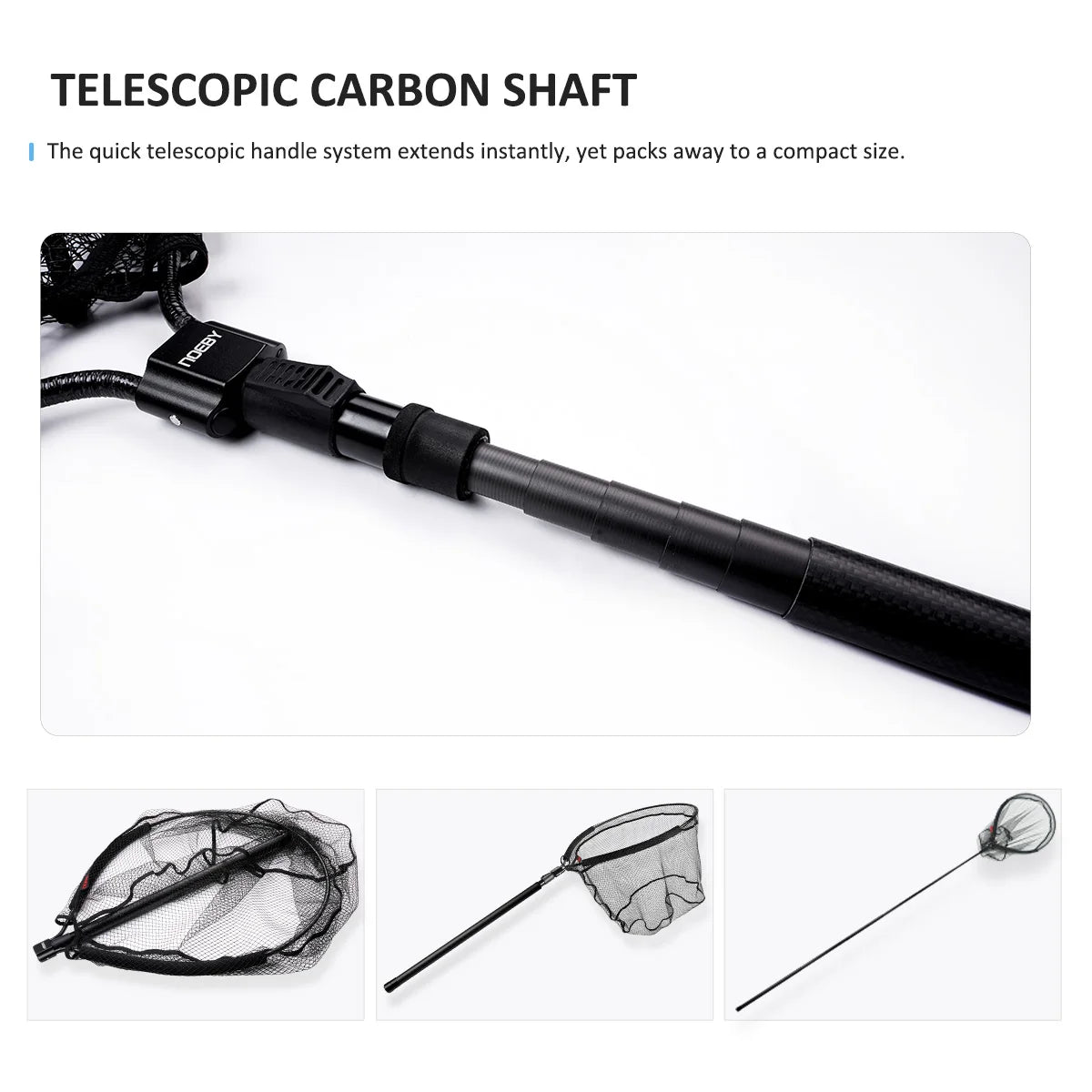 Full Carbon Frame Landing Net