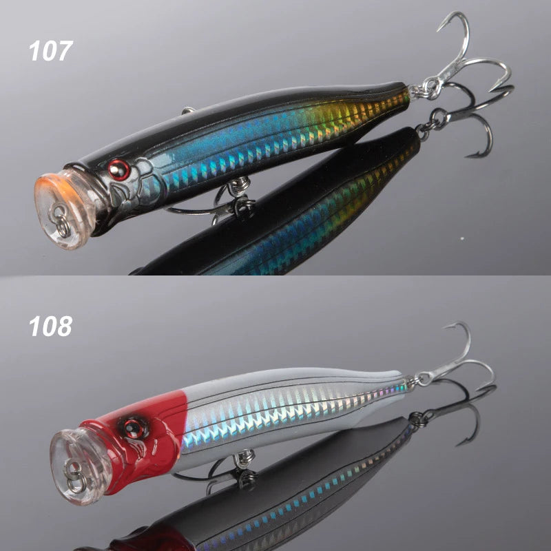 Popper lure for Pike and tuna fishing