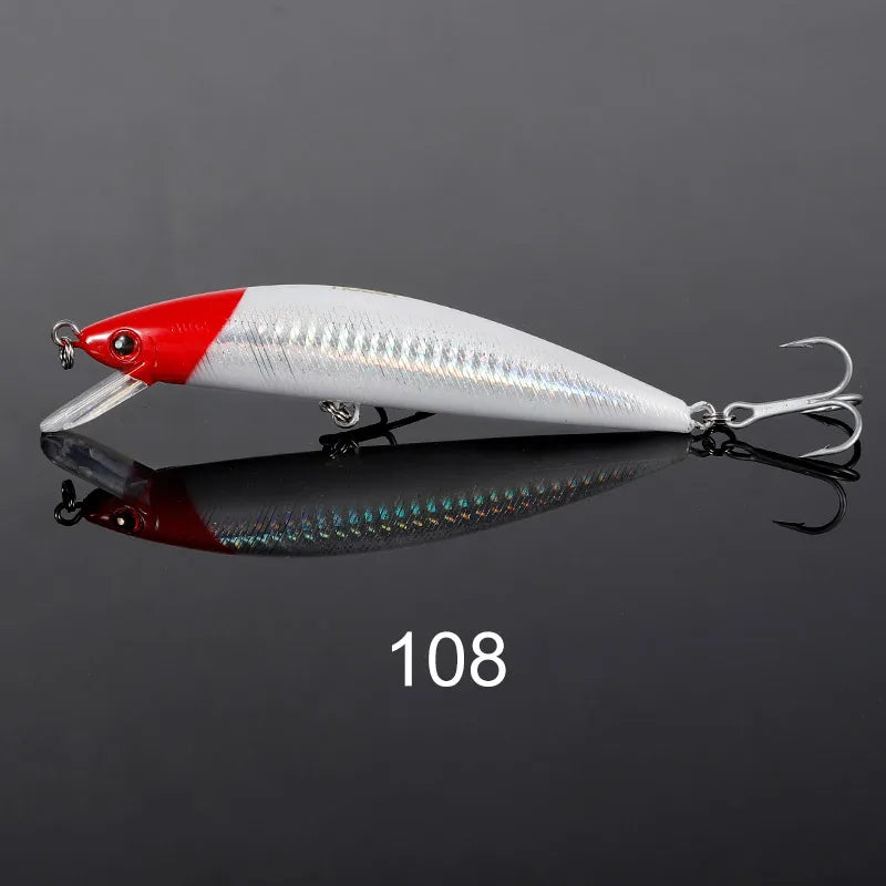 120mm 42g Sinking Minnow Lure for Shore Casting and Boat Fishing