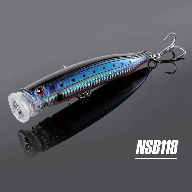 150mm 55g Topwater Popper for GT and Tuna Fishing