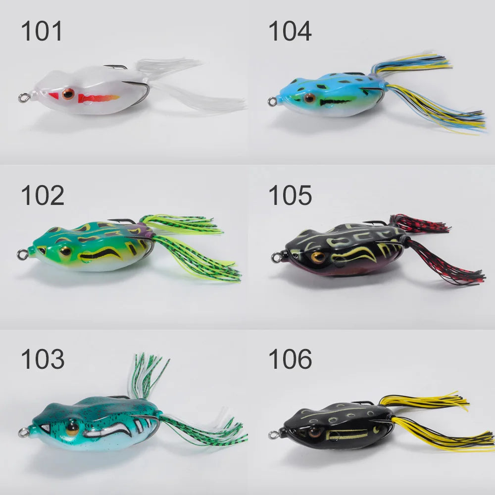 Hollow Body Walking Frog Lure for Snakehead and Bass