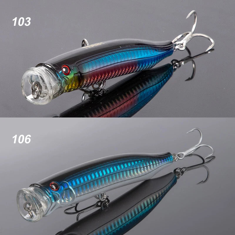 Popper lure for Pike and tuna fishing