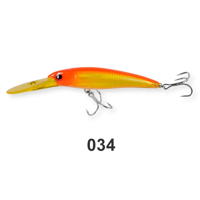 12cm 32g-16cm 73g Trolling Minnow Lure for Big Game Fishing