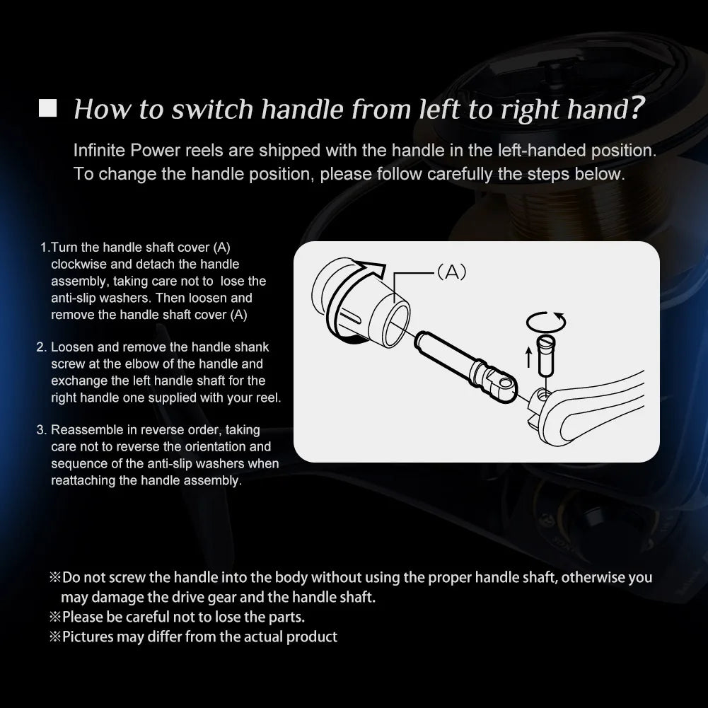 Infinite Power Spinning Fishing Reel