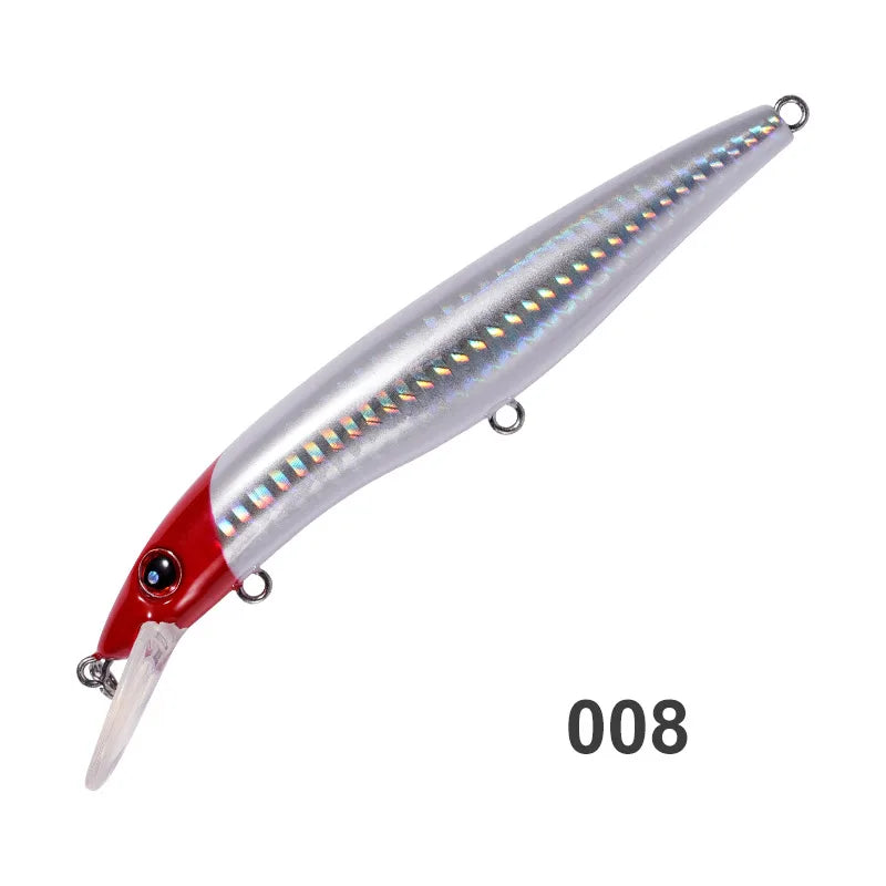 125mm 19g Floating Minnow Lure for Shallow Trolling