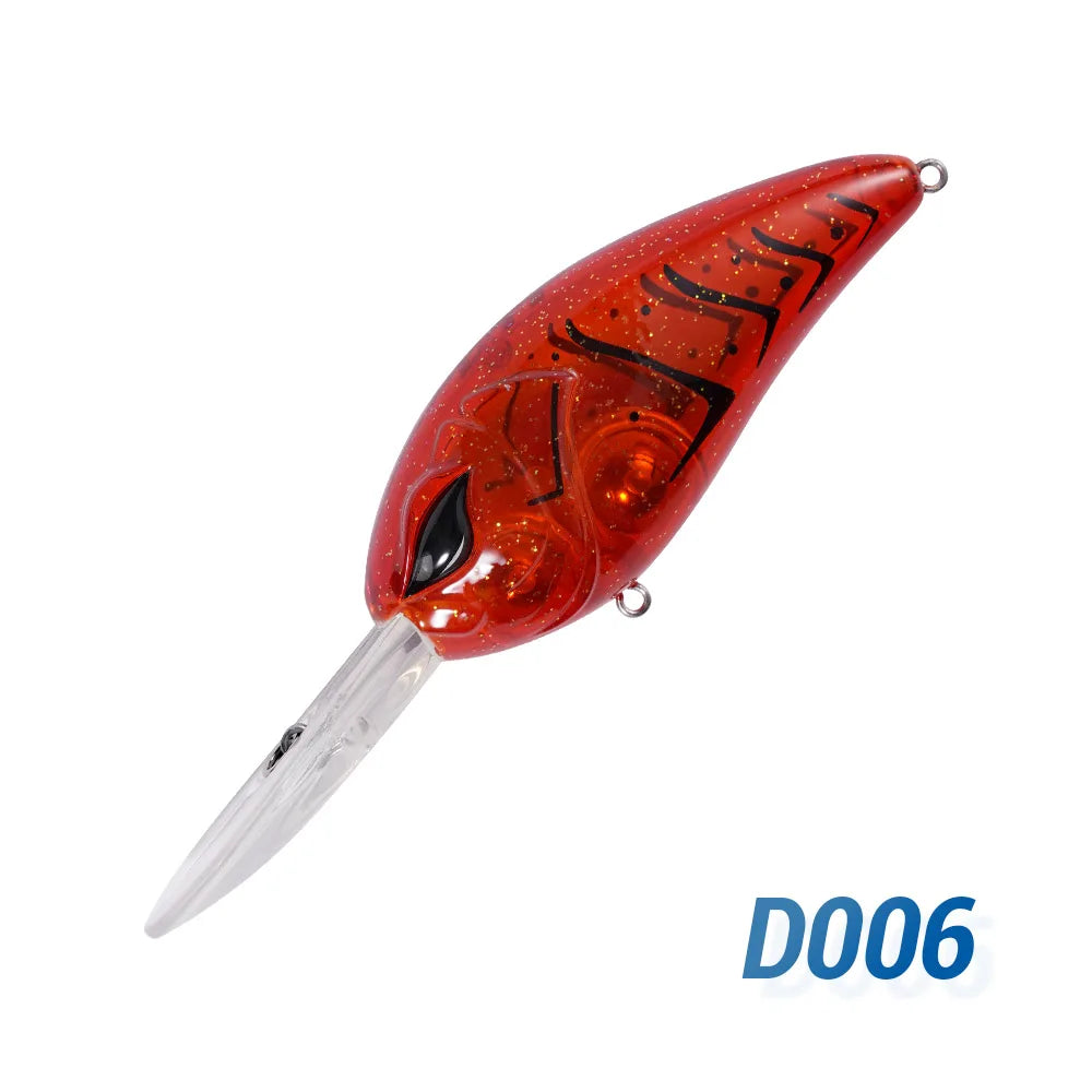 80mm 30.5g Deep Diving Crankbait for Pike and Perch