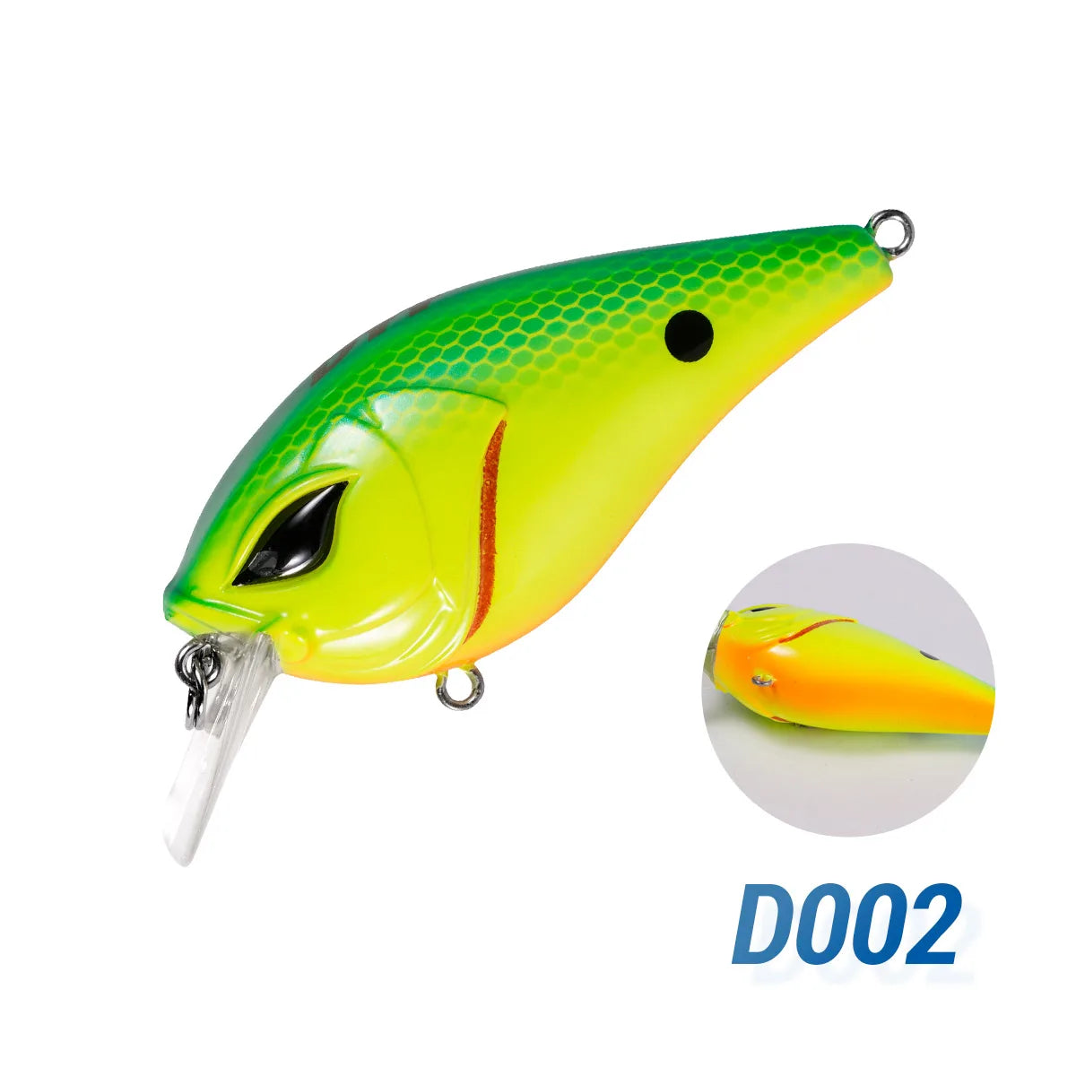 Floating Square Bill Crankbait 60mm 12g for Predator Fishing