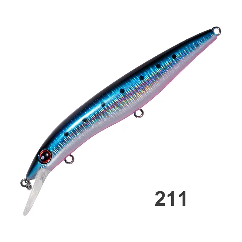 125mm 19g Floating Minnow Lure for Shallow Trolling