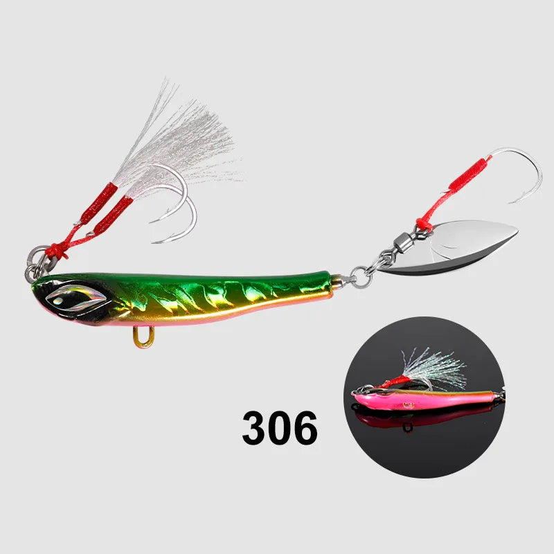 21g-60g Blade Jig Lure for Shore Casting and Sea Fishing