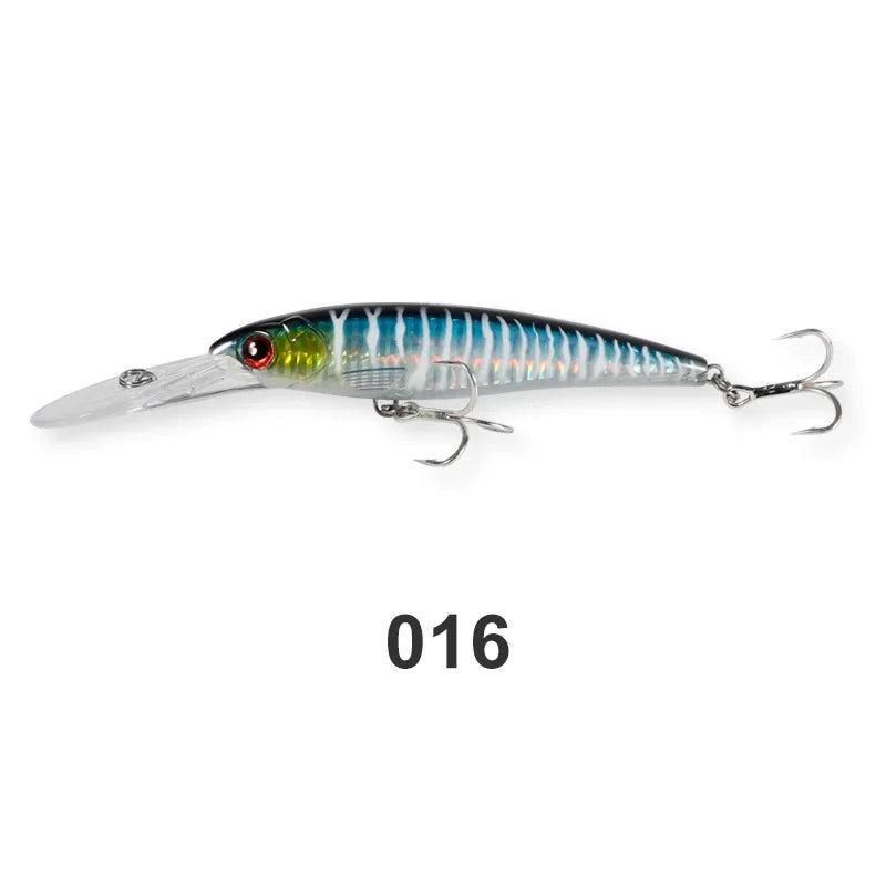 12cm 32g-16cm 73g Trolling Minnow Lure for Big Game Fishing