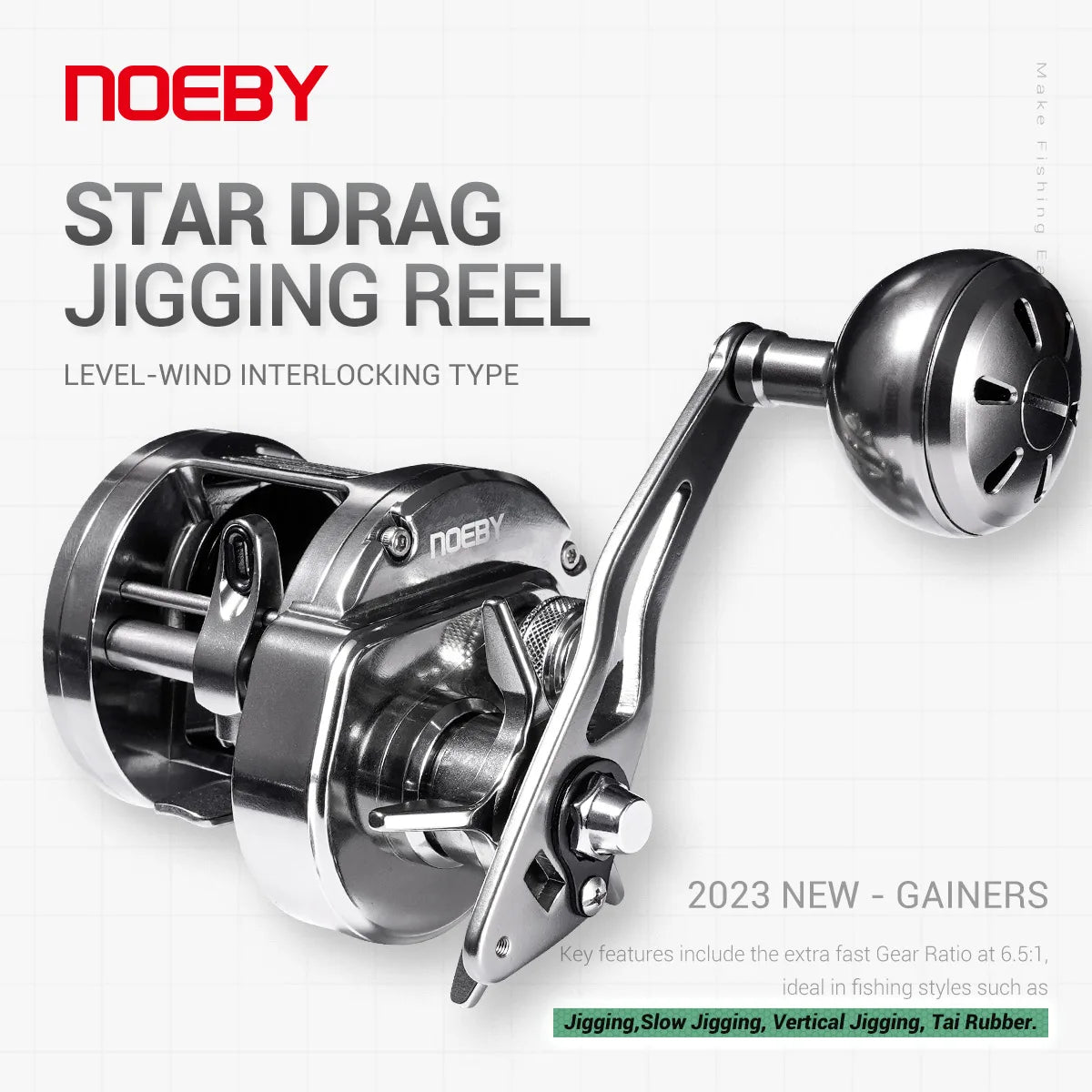 Metal Jigging Fishing Reel